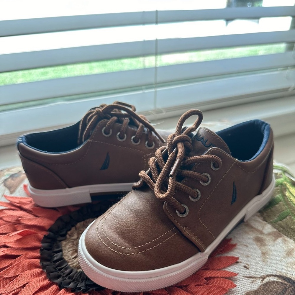 Nautica Kids Brown Casual Shoes